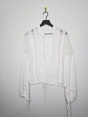 Tularosa Farrah Blouse Size Large